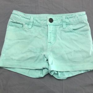 Teal girls sz 7/8 shorts